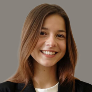 About 5 Profile picture of (Name), the (Role) of Mercury Toastmasters Berlin.